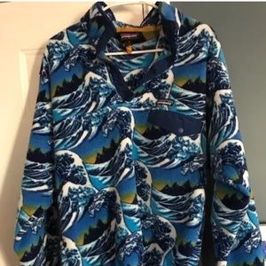 RARE Patagonia synchilla snap tee size M  NO TRADE